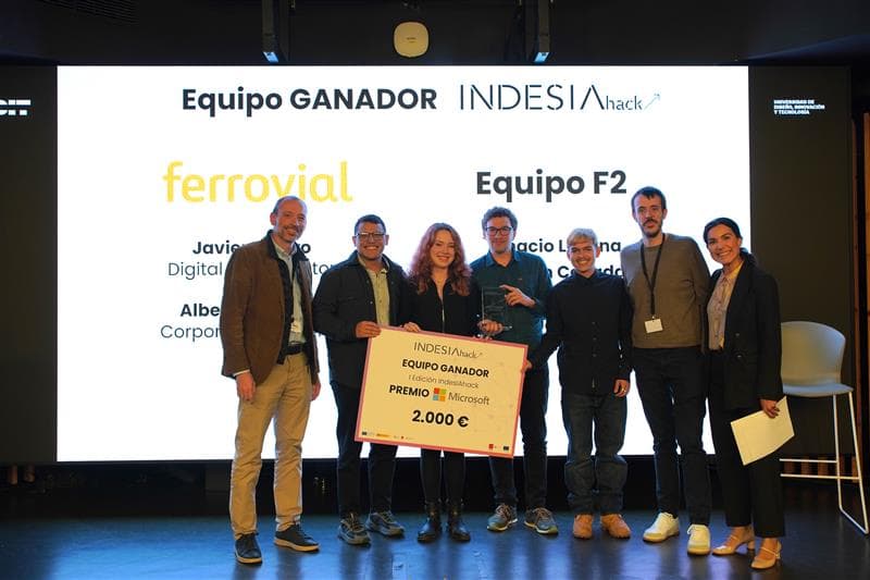Equipo ganador del Premio IndesIAhack 2024